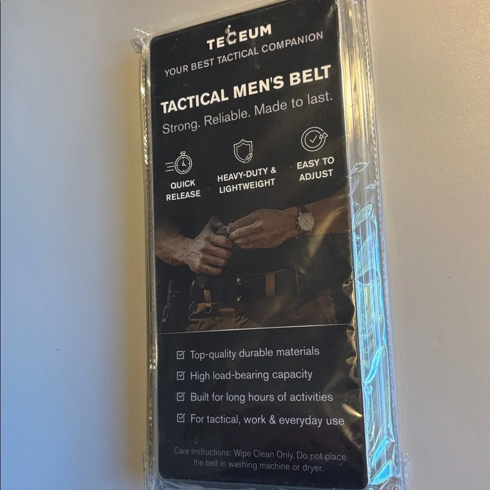 Teceum Tactical Men's Belt